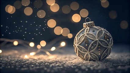 christmas decoration on a dark background