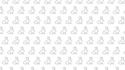 うさぎの柄パターン