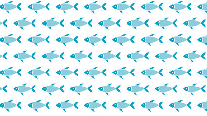 魚の柄パターン