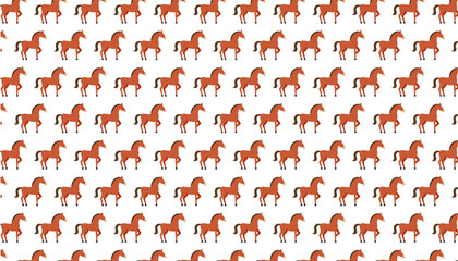 馬の柄パターン