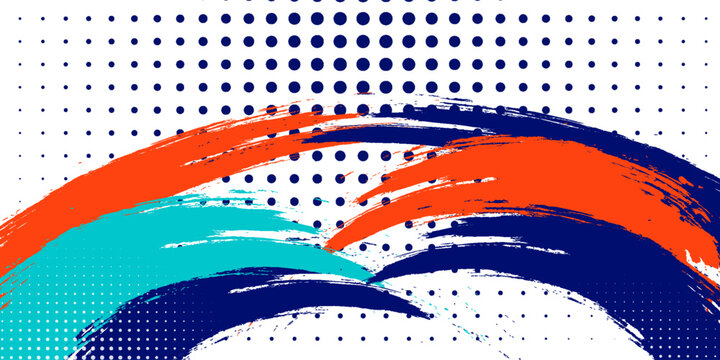 Colorful silhouette style design, grunge. Design concept to celebrate national sports day of badminton and basketball. Sports