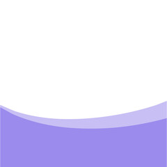 Abstract bottom template divider shape. Modern corner shape for Business, Certificate. Vector Illustration