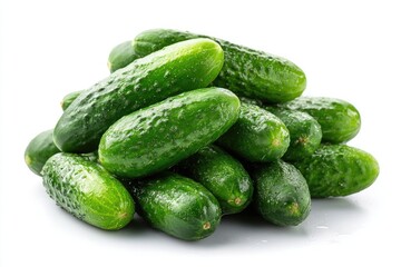 Fresh cucumbers piled high (1)