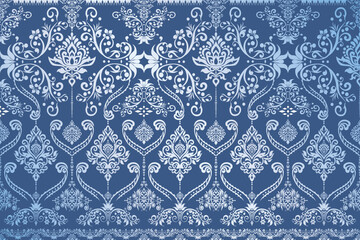 seamless damask pattern