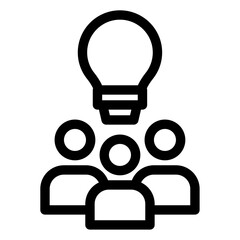 group discussion icon