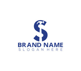 Real Estate Logo S Letter Logo eps