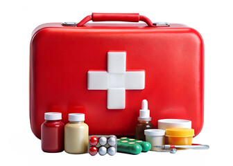 first aid kit and medical kit