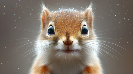 squirrel with nut