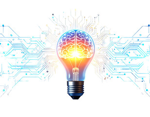 Creative Spark 2026  Lightbulb Breaking Through Tech Wall