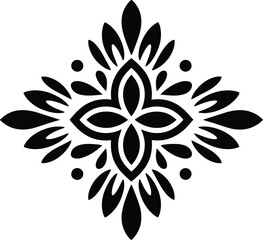 abstract floral ornament