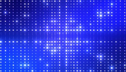 LED screen, blue light, glittering