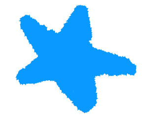 blue star icon scrapbook doodle planner