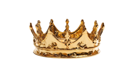 Golden crown, ornate, royal