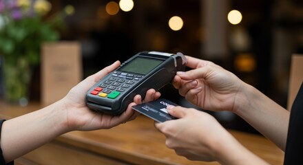 Credit card payment using point of sale terminal
