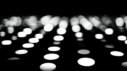 Abstract light circles background