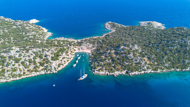 Tersane bay, Kalek&ouml;y (Ucagiz), Kekova - Turkey