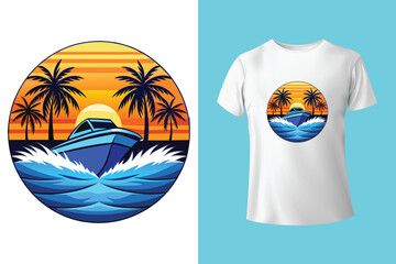 fishing t-shirt design