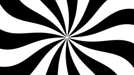 Shape flat seamless black white looped background