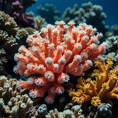 coral reef under the sea