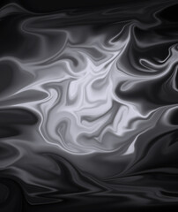 Abstract swirling smoke and light patterns in dark tones