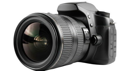 Dslr Camera With Wideangle Lens