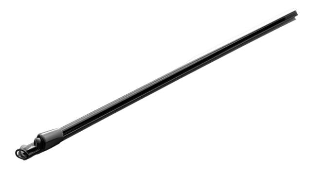 Long, slender, metallic antenna