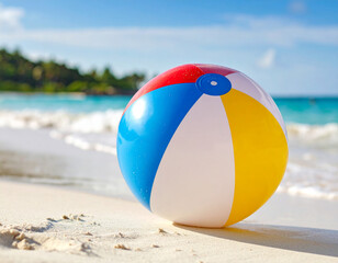 Obraz premium Beach ball, Generated image