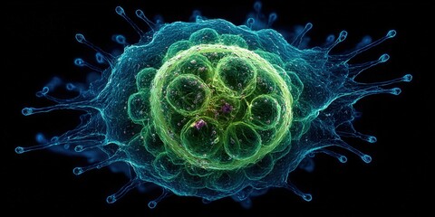 Obraz premium Understanding Microorganisms The Basics of Microbial Life