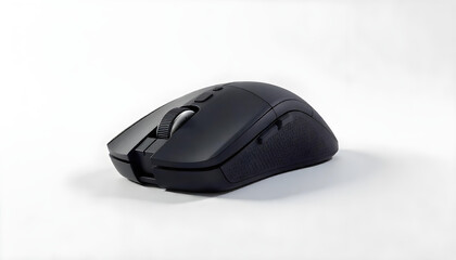 Wireless bluetooth mouse isolated on white background