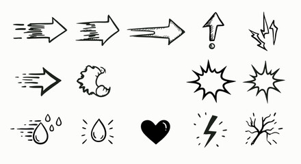 set of vector icons
