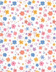 Colorful floral pattern (4)