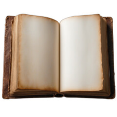 Antique Ancient Book with Empty Blank Pages and Vintage Classic Look 









