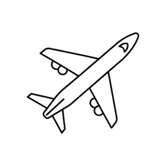Airplane line art design, airplane line art drawing, jet line art