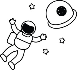 cartoon character of man