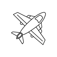 Airplane line art design, airplane line art drawing, jet line art