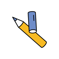 Brow Pencil Icon vector stock illustration