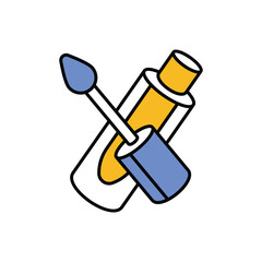 Lip Gloss Icon vector stock illustration