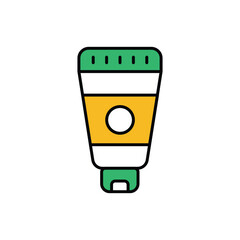 Tinted Moisturizer Icon vector stock illustration