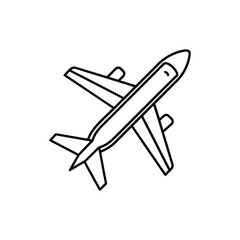 Airplane line art design, airplane line art drawing, jet line art