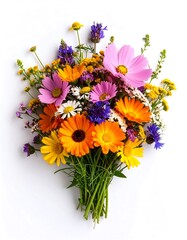 Obraz premium Colorful flower bouquet arrangement