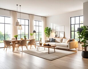 modern interior living room 