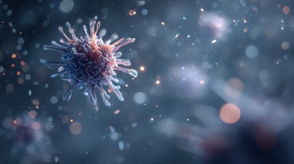 Fototapeta premium Understanding Viruses Structure Impact and Prevention