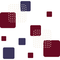 Abstract Square Decoration