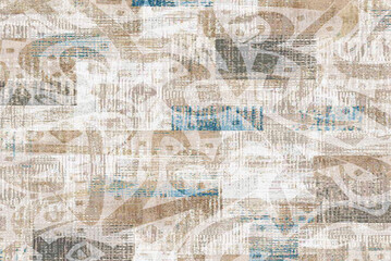 Naklejka premium abstract distressed canvas wallpaper.Arabic calligraphy wallpaper on the wall Gradient Shiny different colors background old canvas painting on canvas translation 