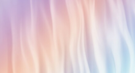 Abstract Pastel Wave Background: Soft Hues of Pink, Purple, and Blue Blend Seamlessly for a Dreamy, Calming Aesthetic