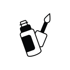 Eyeliner Icon vector stock illustration