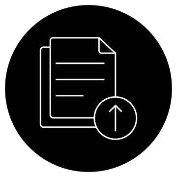 Upload Document Icon, Secure Document Upload, Easy File Transfer Portal