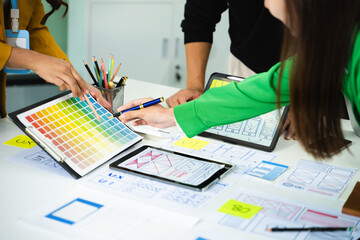 Explore dynamic UX, UI designs with wireframes, prototyping, teamwork, and creative layouts for web...