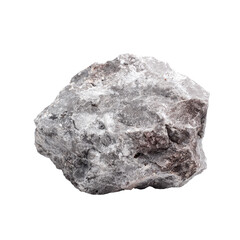 Close-up of a rough, gray rock