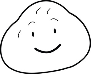 smiling face of a smile